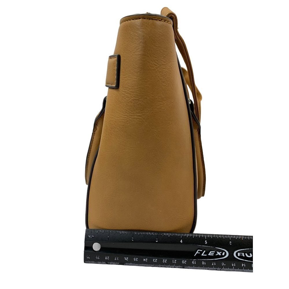 Dressbarn Women's Casual Tan Medium Handbag - Picture 5 of 8